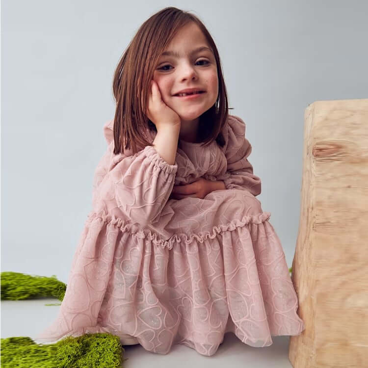 Abito MAYORAL in tulle fantasia cuori anni 10 anni – Win Kids