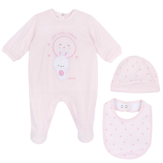 CHICCO ONEsie, HAT AND BIB