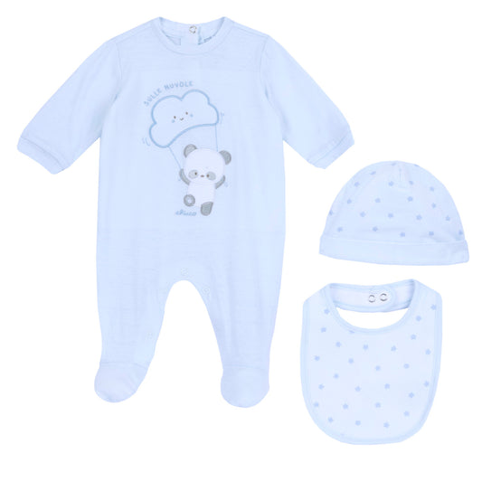 CHICCO ONEsie, HAT AND BIB