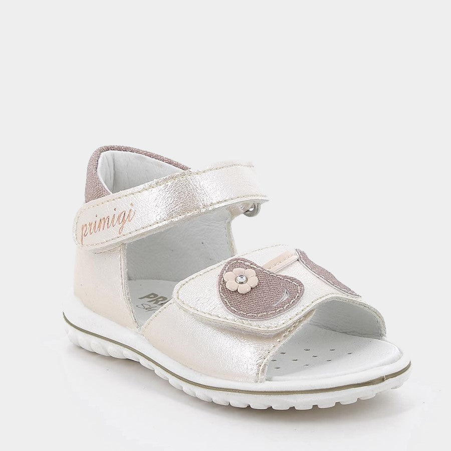 PRIMIGI platinum double velcro sandals from 19 to 26