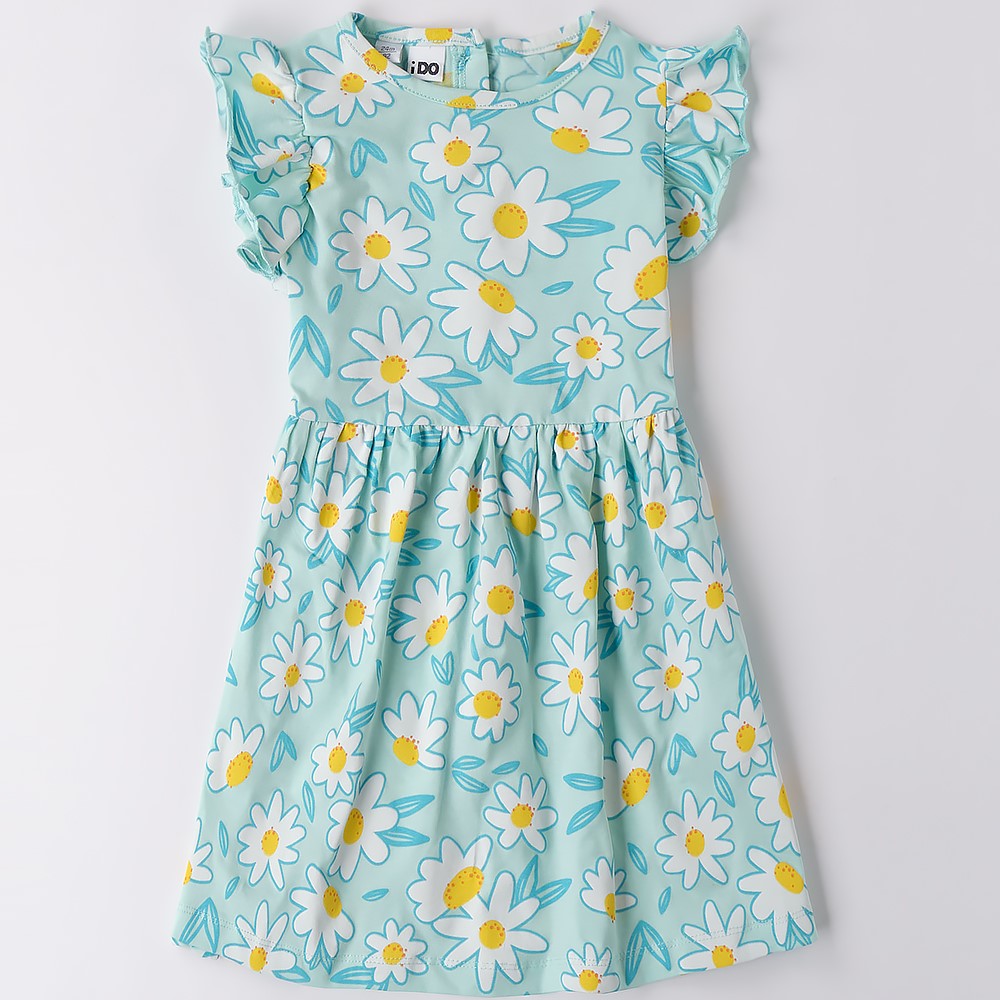 I DO daisies dress in aqua green 12 months - 8 years