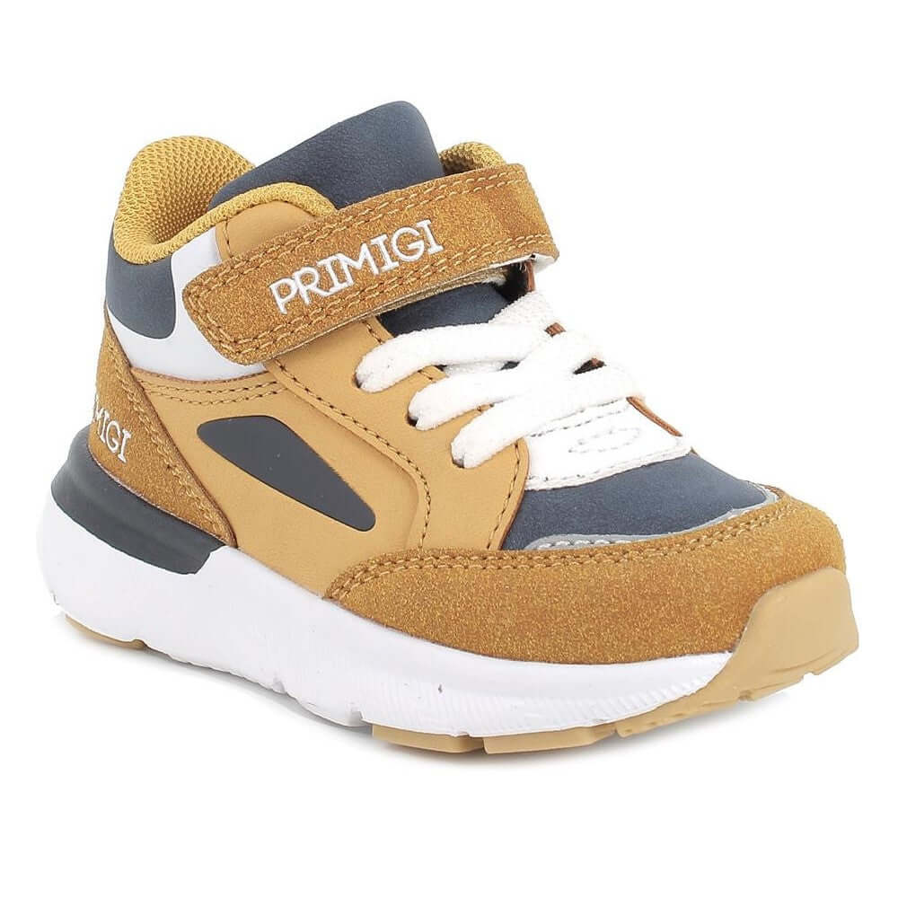 PRIMIGI first steps shoes with elastic lace and velcro from size 20 to 27