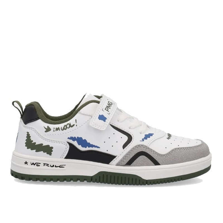 Scarpe PRIMIGI graffiti chiusura velcro e lacci elastici dal 26 al 37