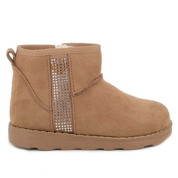 PRIMIGI suede leather ankle boots with rhinestones from 24 to 35