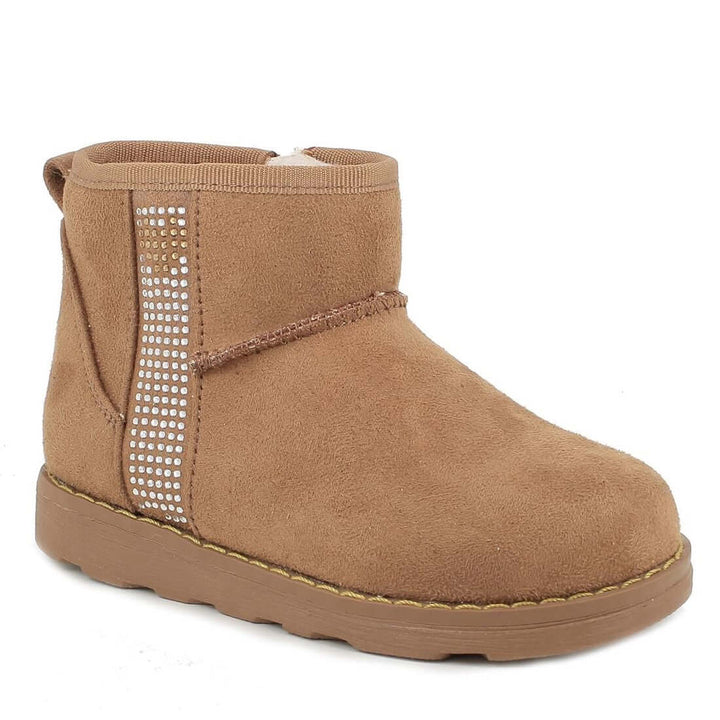 PRIMIGI suede leather ankle boots with rhinestones from 24 to 35