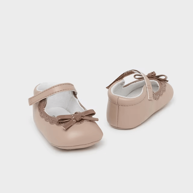 MAYORAL beige baby shoes from 15th to 19th