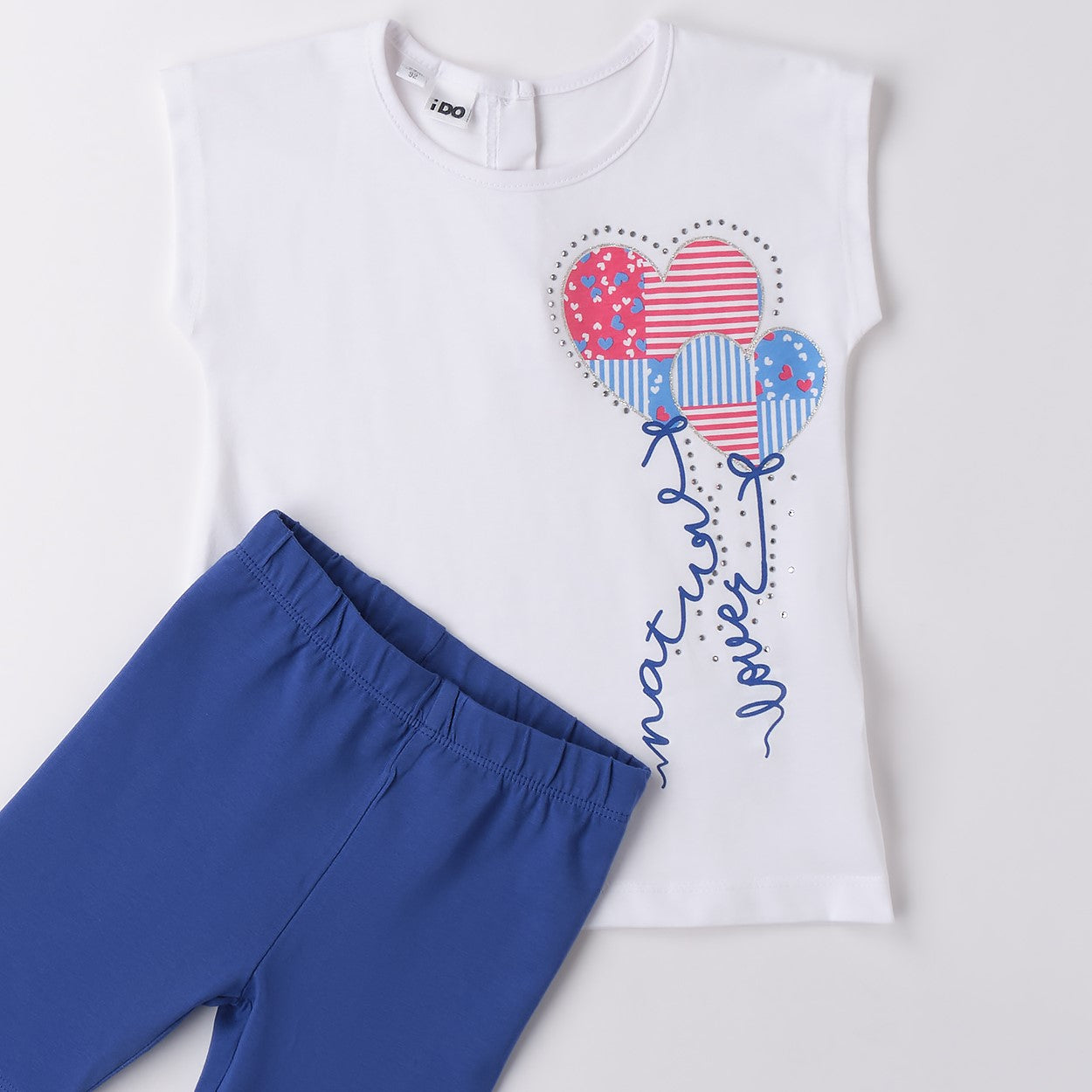 Complete i DO t-shirt and heart leggings 12 months - 8 years