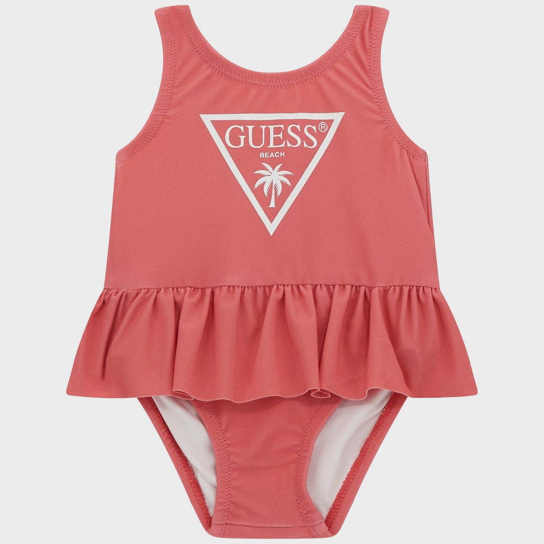 Guess Costume intero per neonata e bambina fucsia a5gz02 g5o5