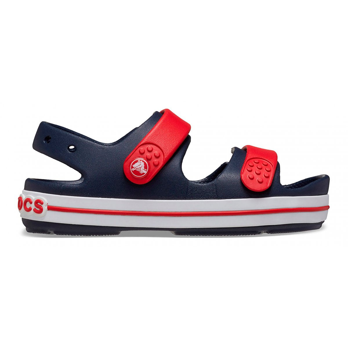 Sandalias Crocs Doble lágrima -Breeze Blue Red Blue 22 - 31