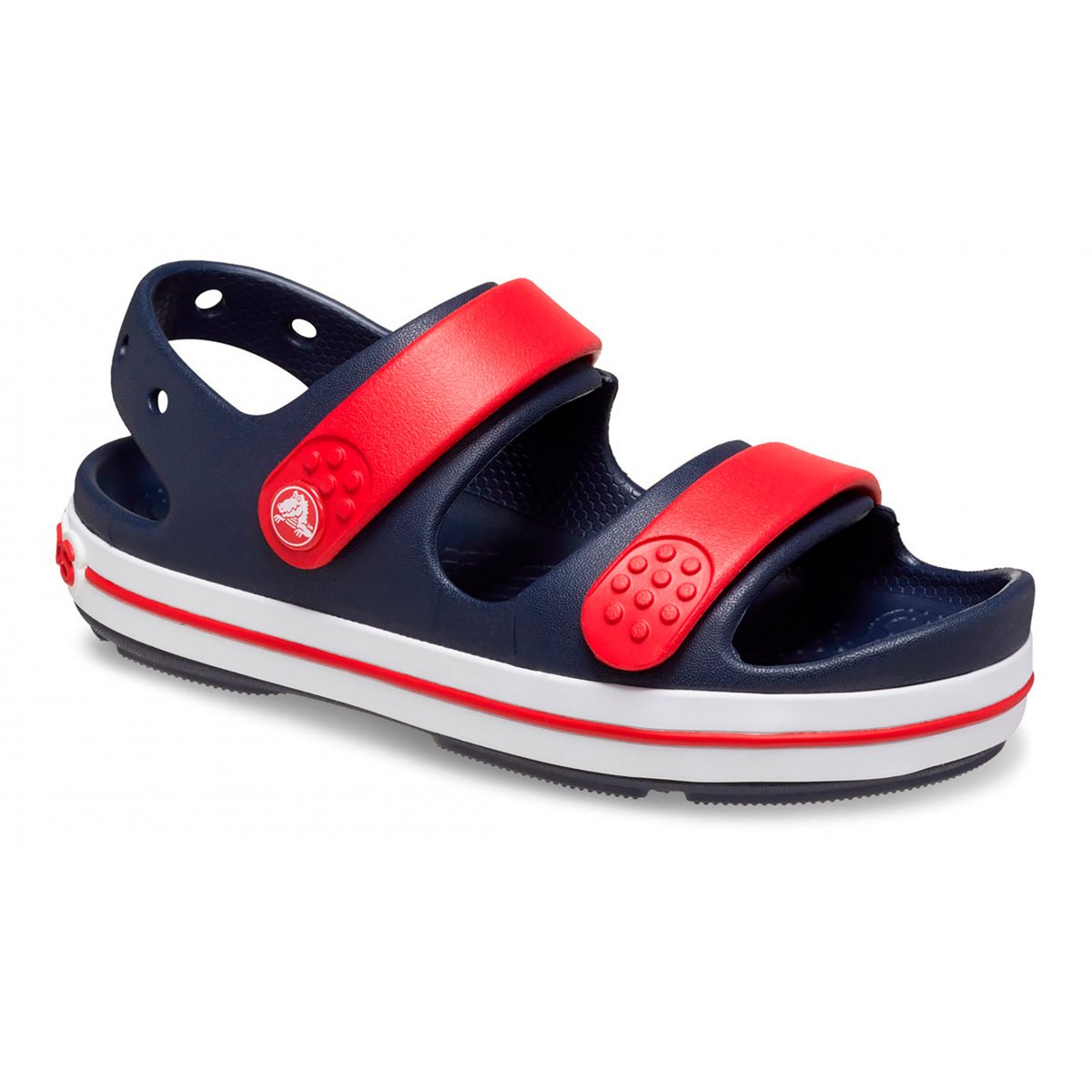 Sandalias Crocs Doble lágrima -Breeze Blue Red Blue 22 - 31