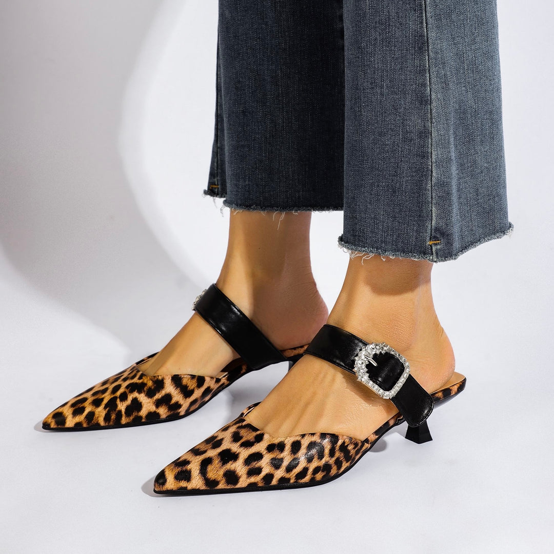 Sofia Leopard pumps from 36 to 41
