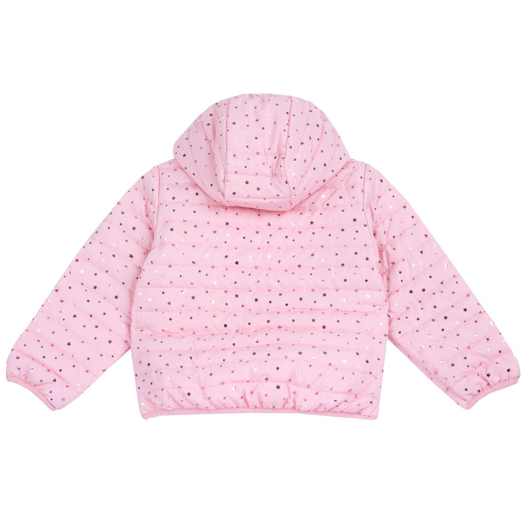 Pink chicco jacket with stars from 6 months to 10 years