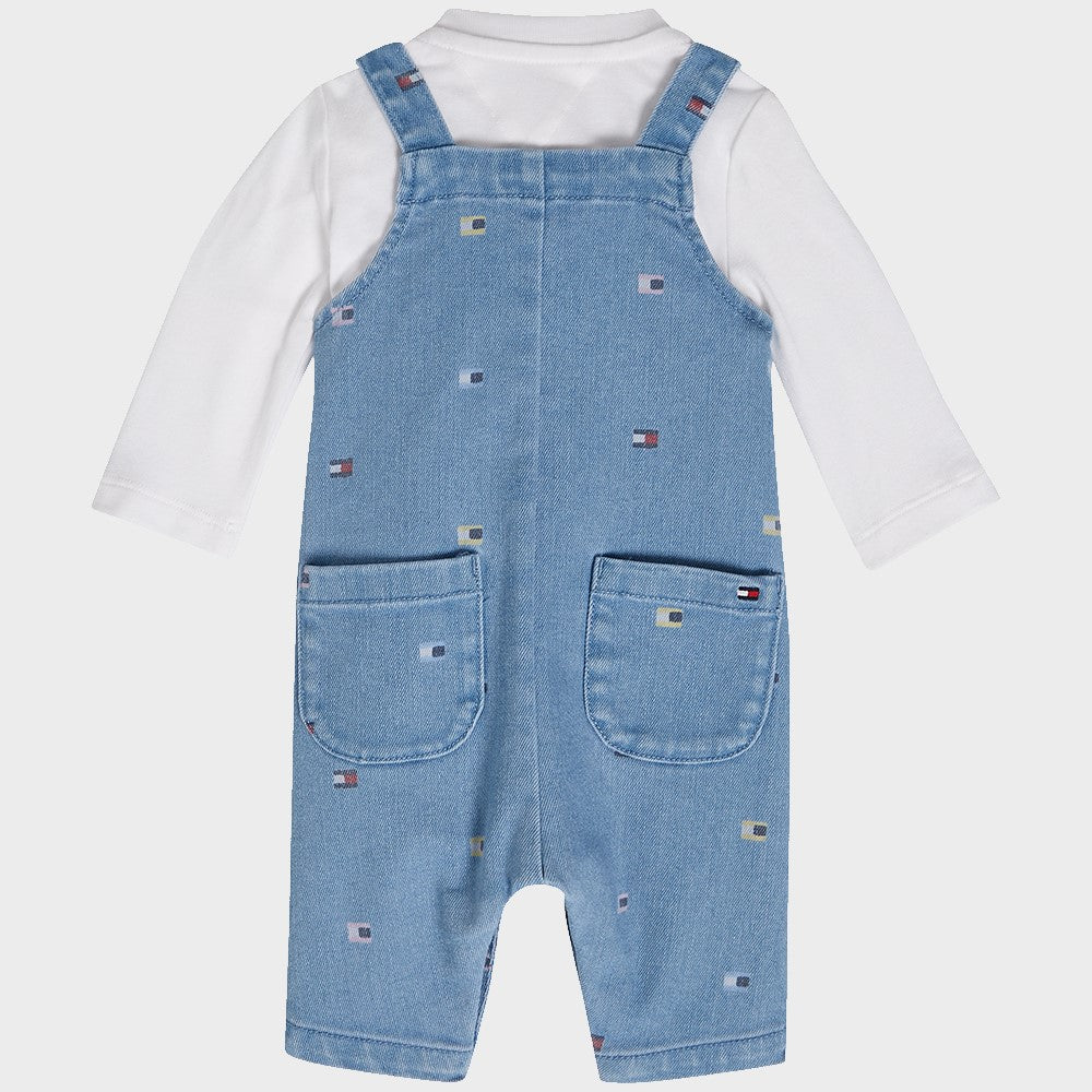 TOMMY HILFIGER dungarees and T-shirt