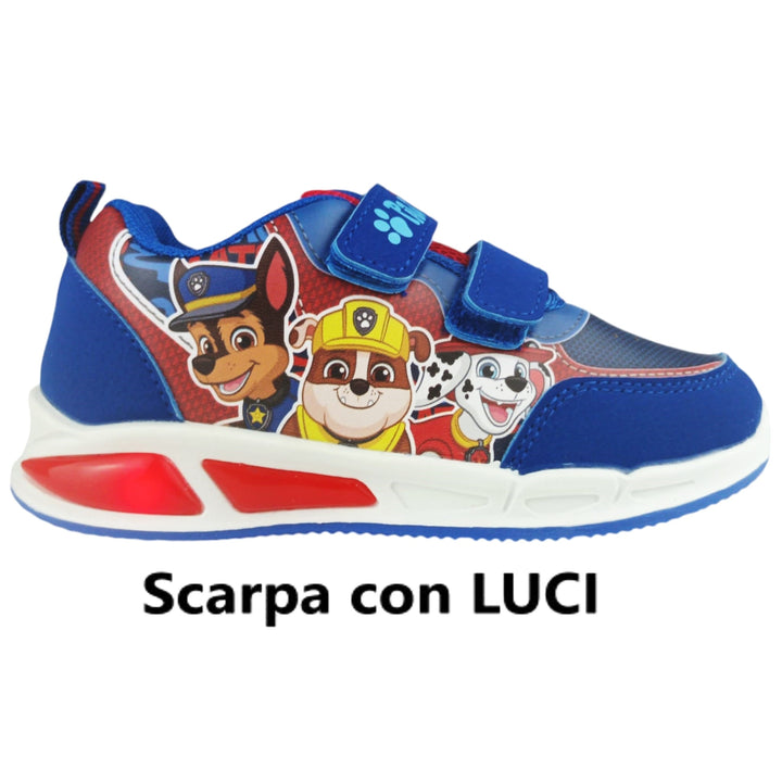 Scarpe PAW PATROL con luci