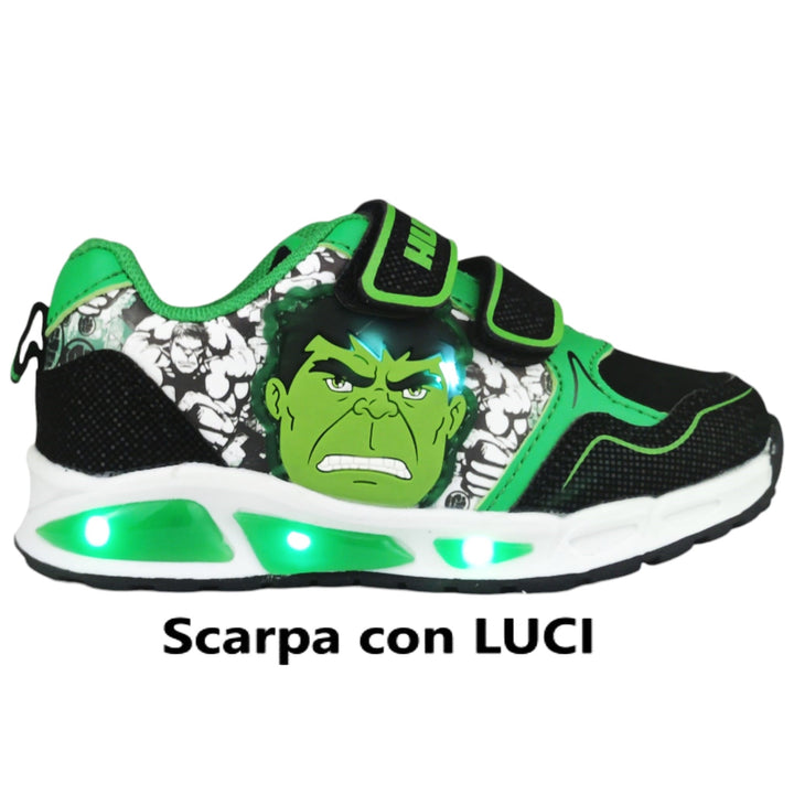 Scarpe HULK con luci