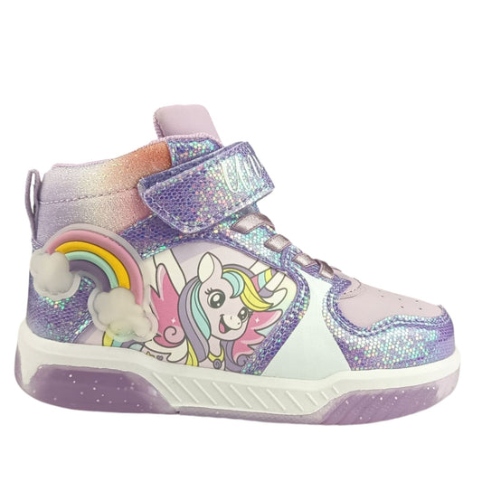 Zapatos de unicornio con luces del 24 al 31