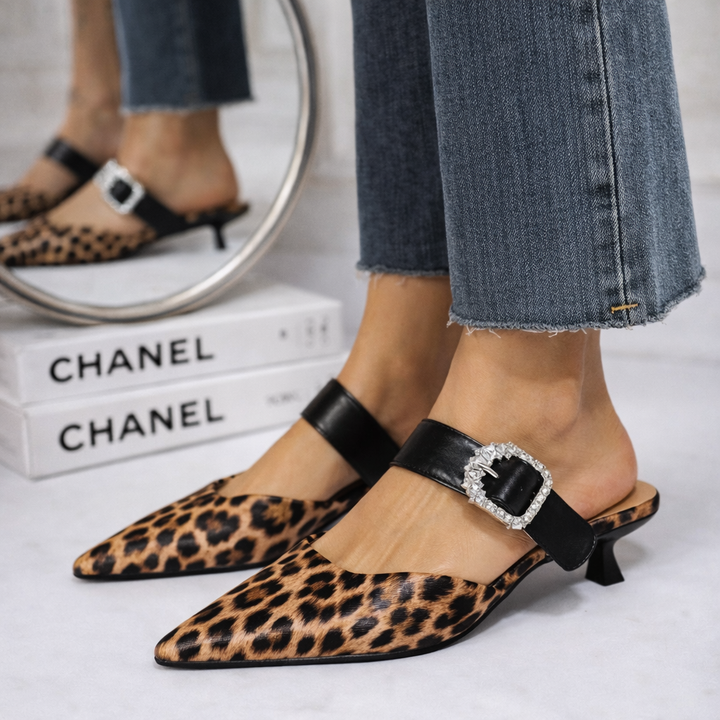 Sofia Leopard pumps from 36 to 41