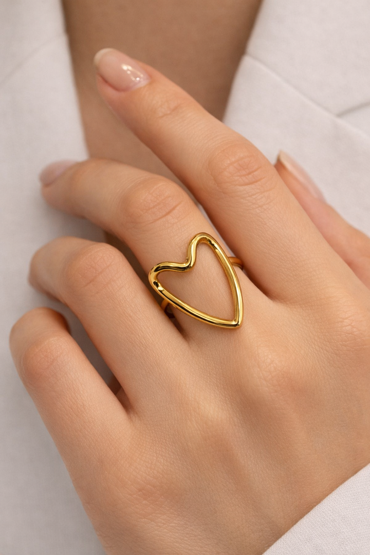 Anello oro Cuore