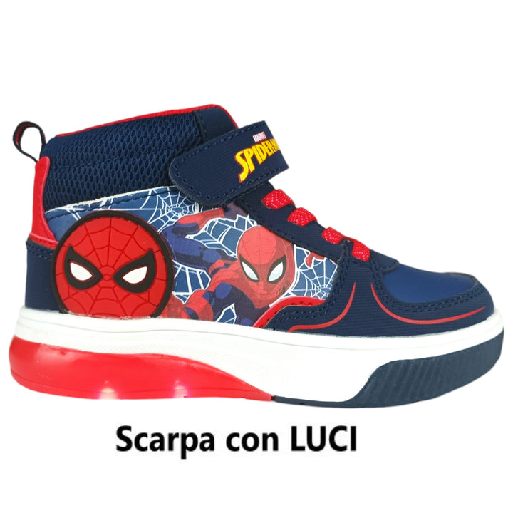 Scarpe SPIDER MAN con luci