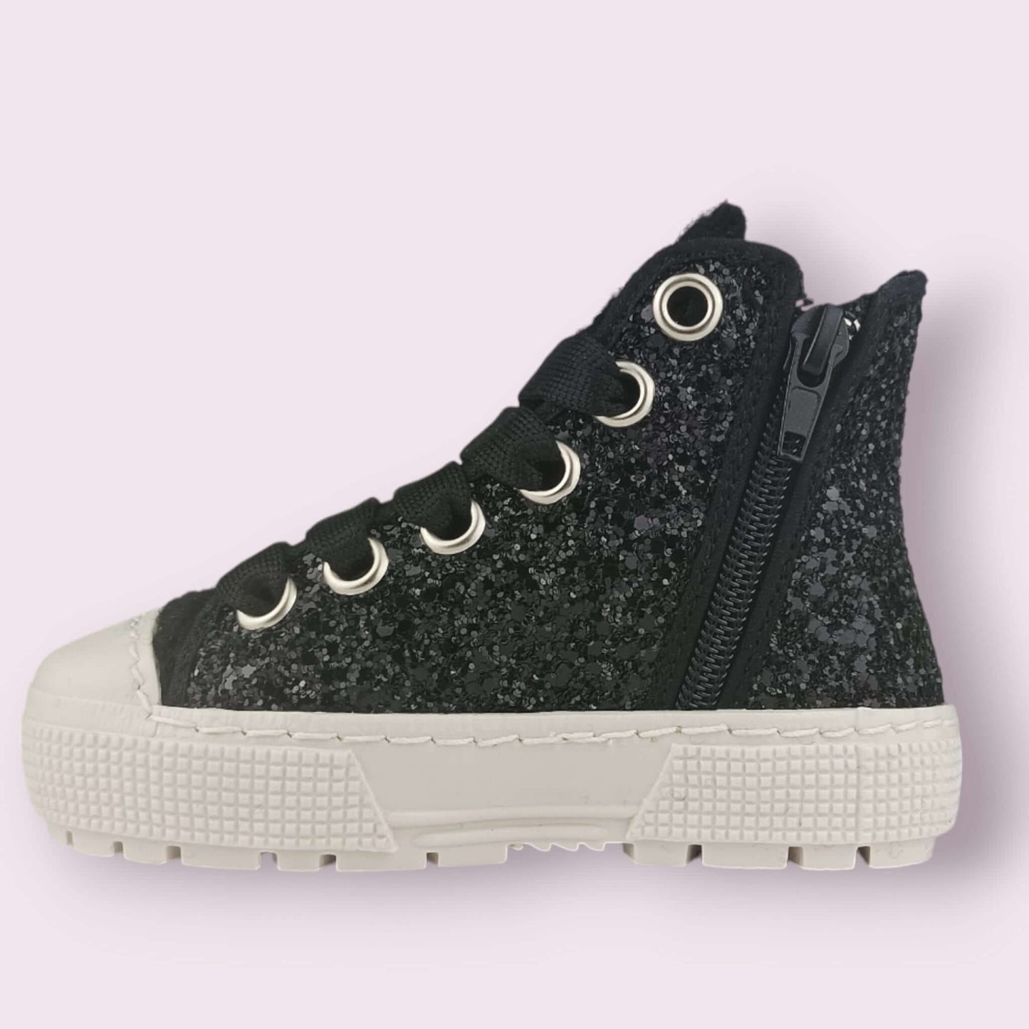 SPINDOCTOR zapatos con purpurina y peluche MADE IN ITALY 24 - 35