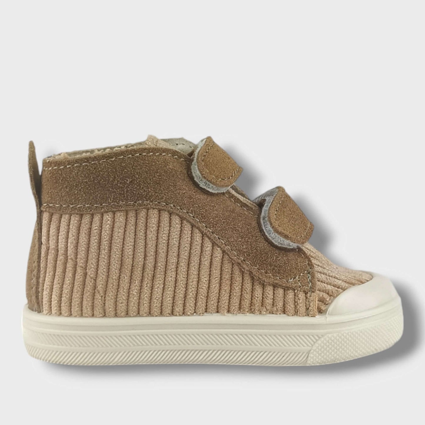 Zapatos SPINDOCTOR de terciopelo beige MADE IN ITALY 20 - 26