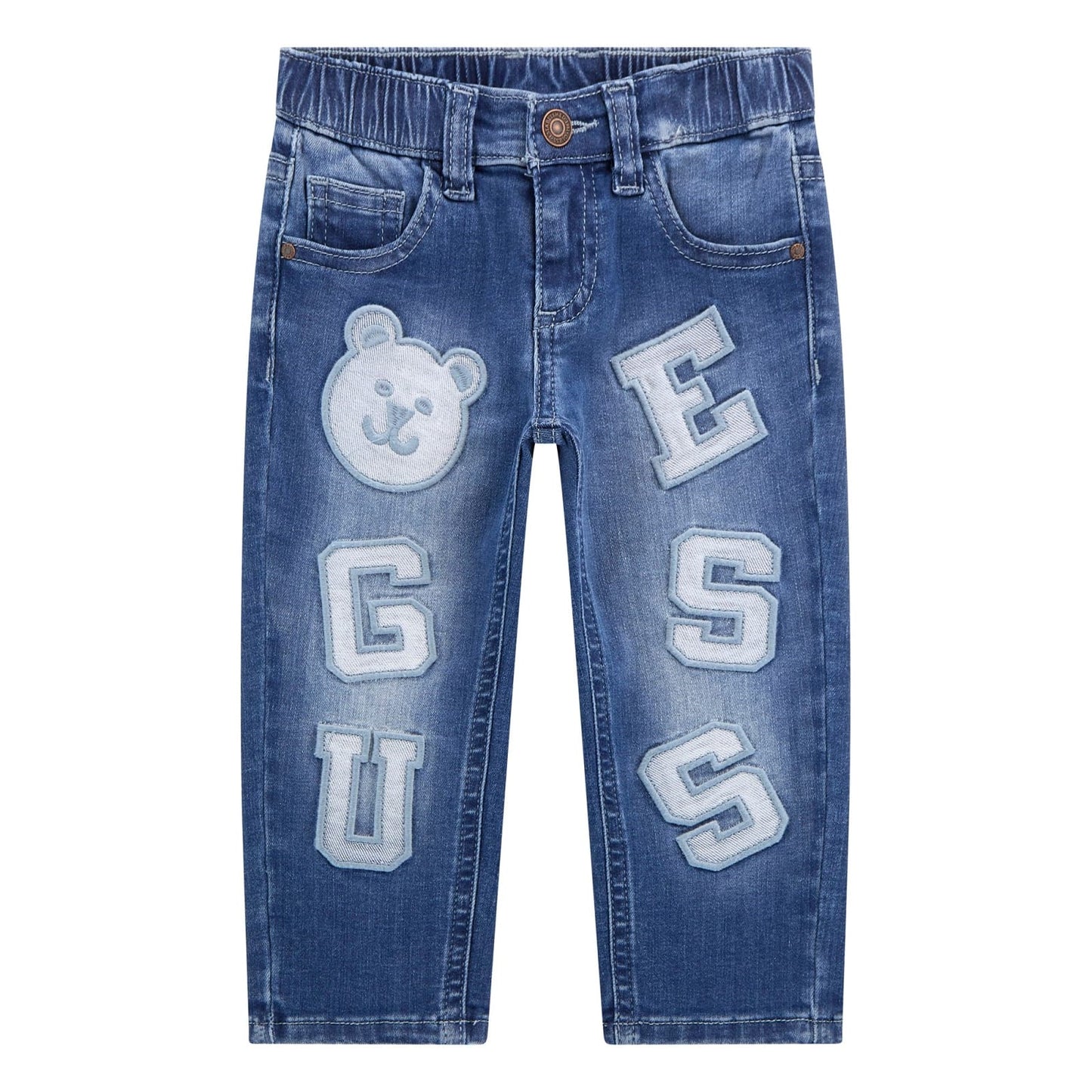 Jeans GUESS orsetto 3/6 mesi - 7 anni