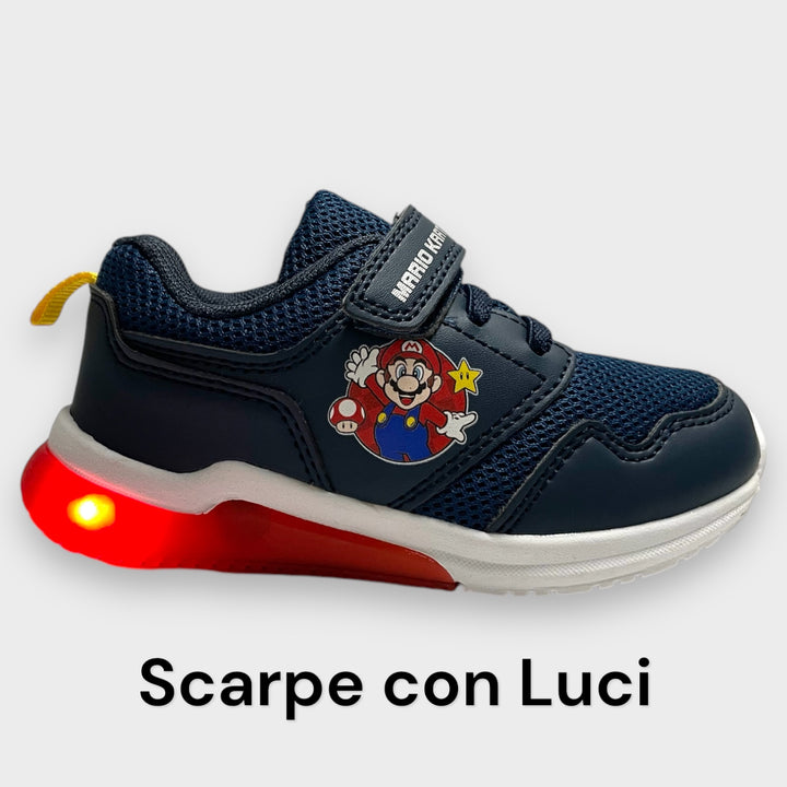 Scarpe SUPER MARIO con luci