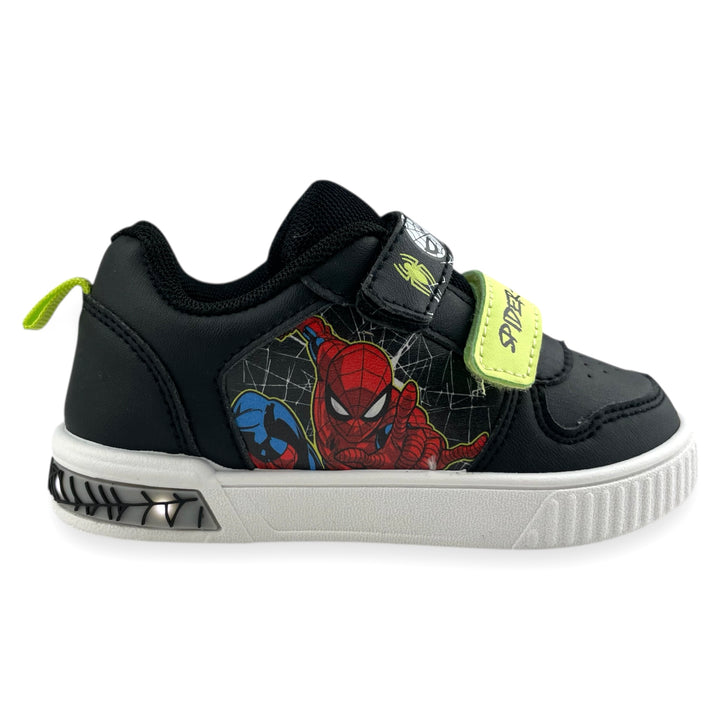 Sapatos Spider Man com luzes de 25 a 33