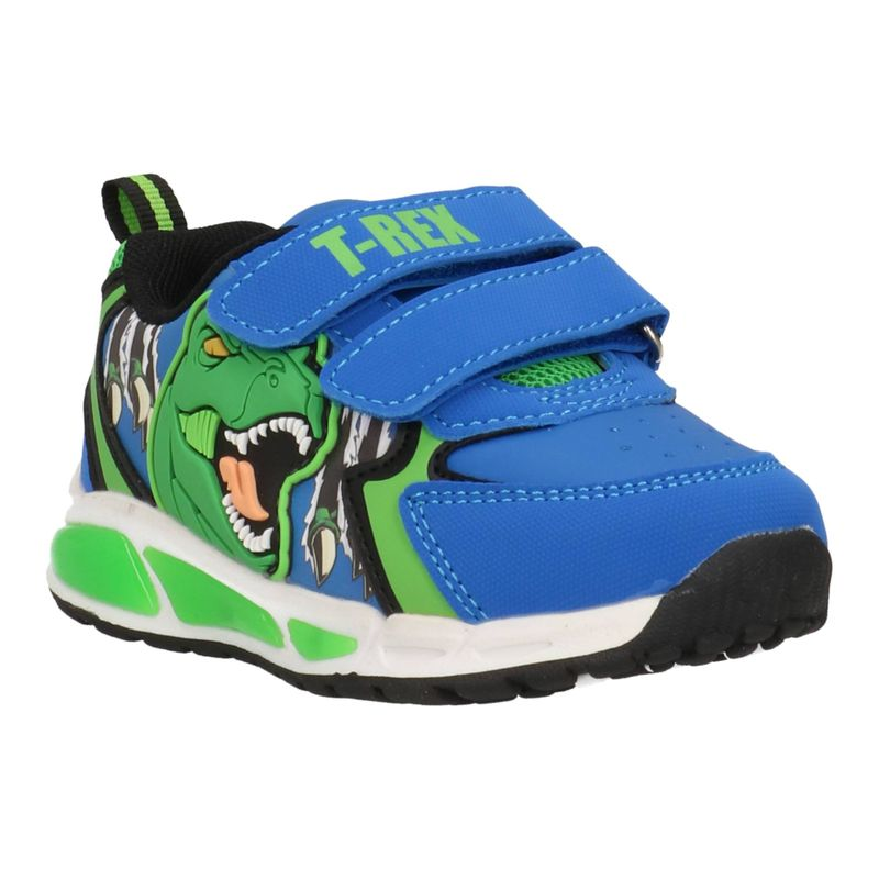 Sapatos de dinossauros com luzes de 25 a 31