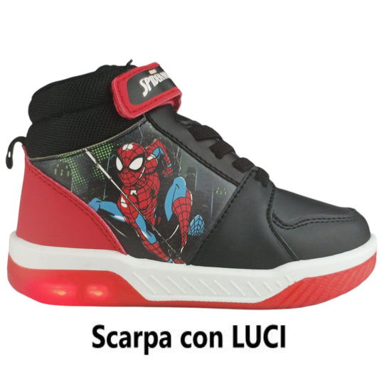 Zapatos de Spider Man con luces