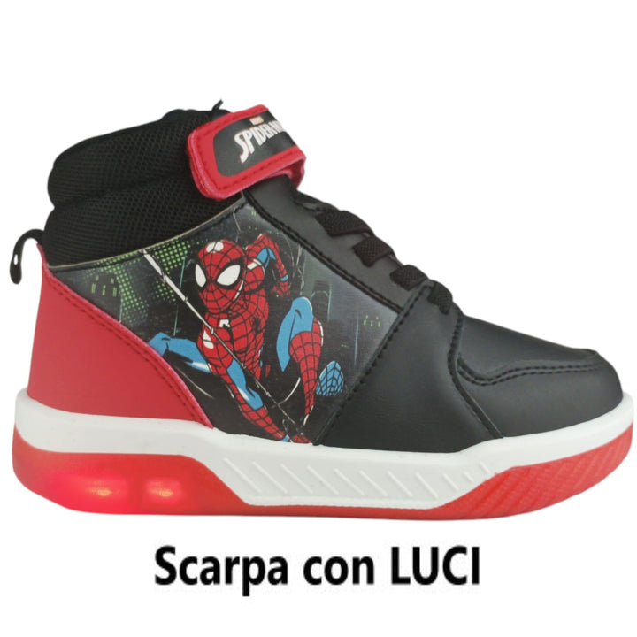 Scarpe SPIDER MAN CON LUCI