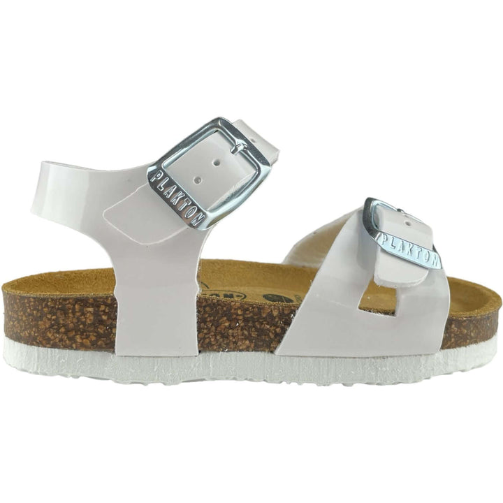 Plakton sandals girl white paint 24 - 35