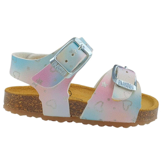 Sandali PLAKTON cuoricini arcobaleno 19 - 24
