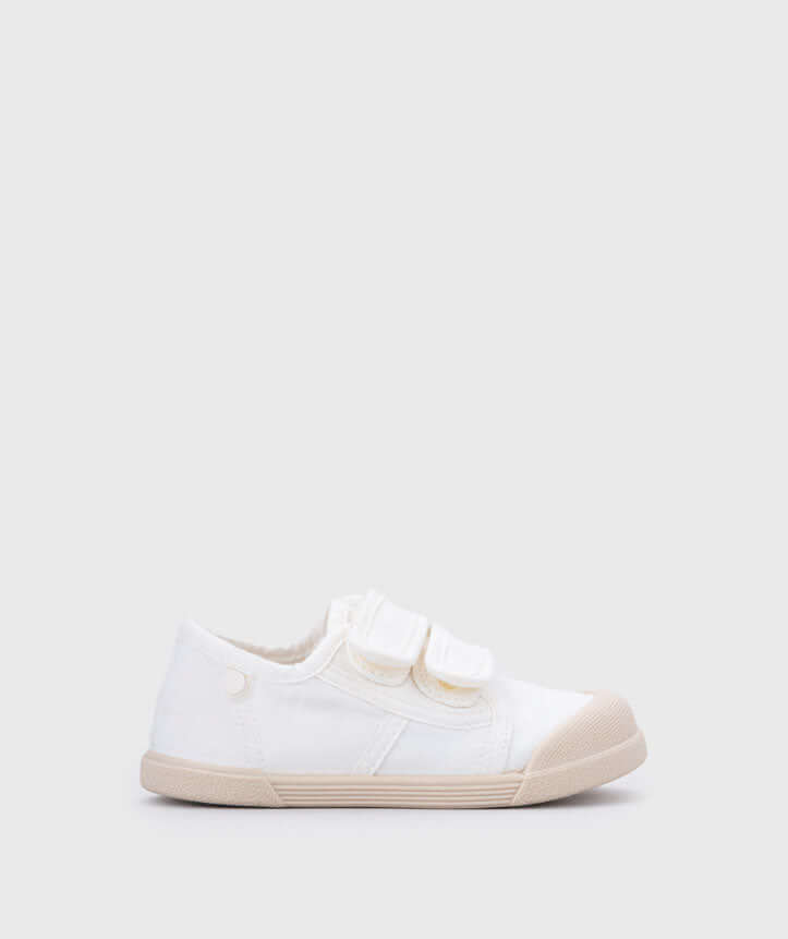 Igor canvas shoes with double velcro mod Lona in white