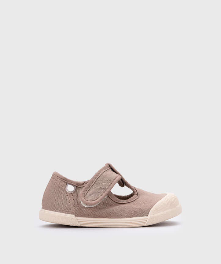 Igor shoes in cocoa-coloured lona petito model canvas