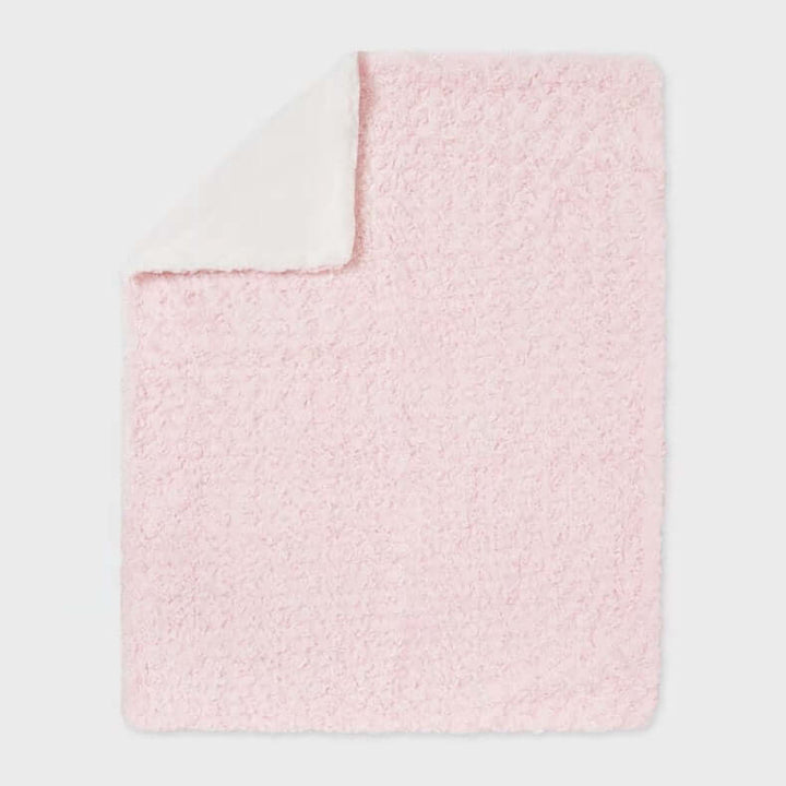 Pink MAYORAL fur blanket