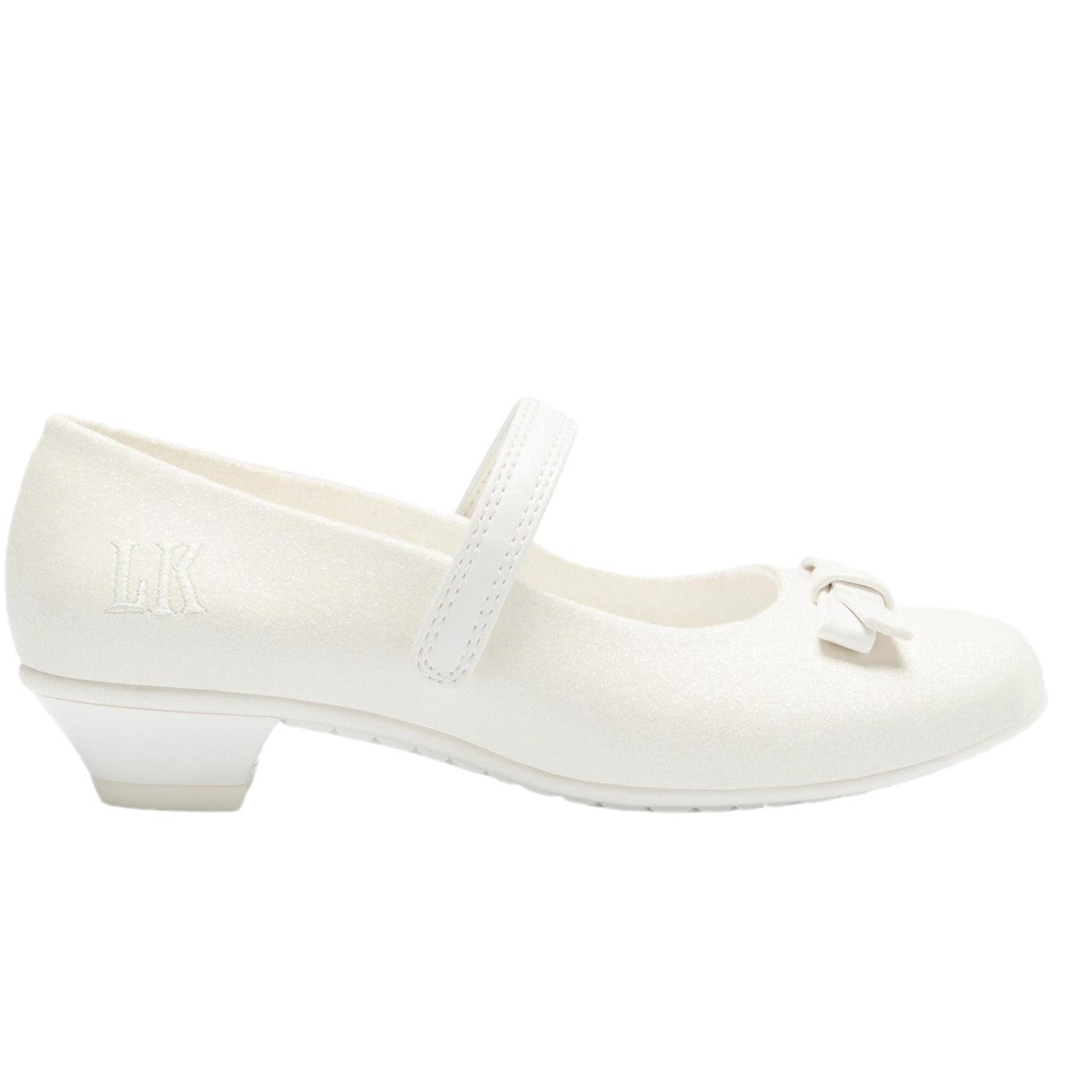 LELLI KELLY scarpe con tacco bianche per bambina Win Kids