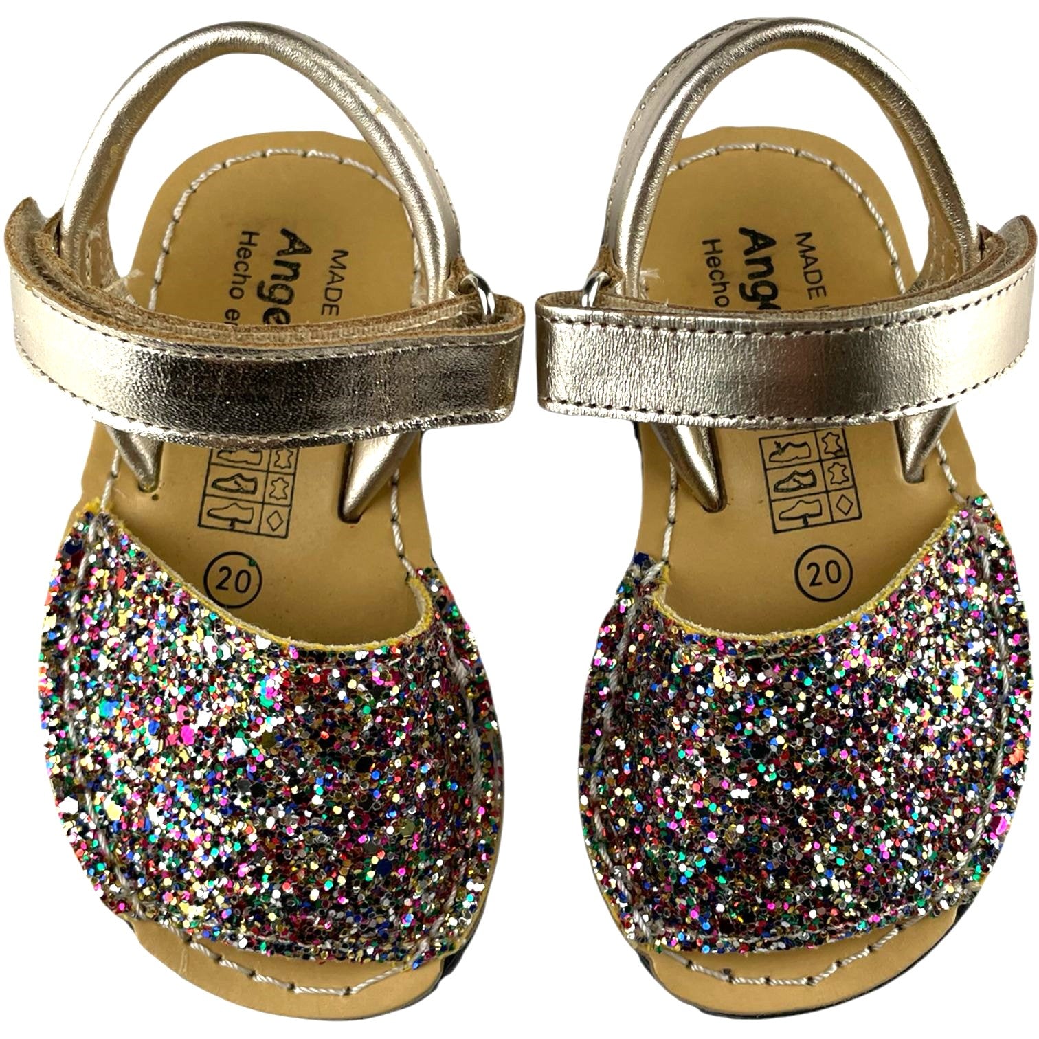 Sandali bambina minorchina multicolor ANGELITOS Win Kids