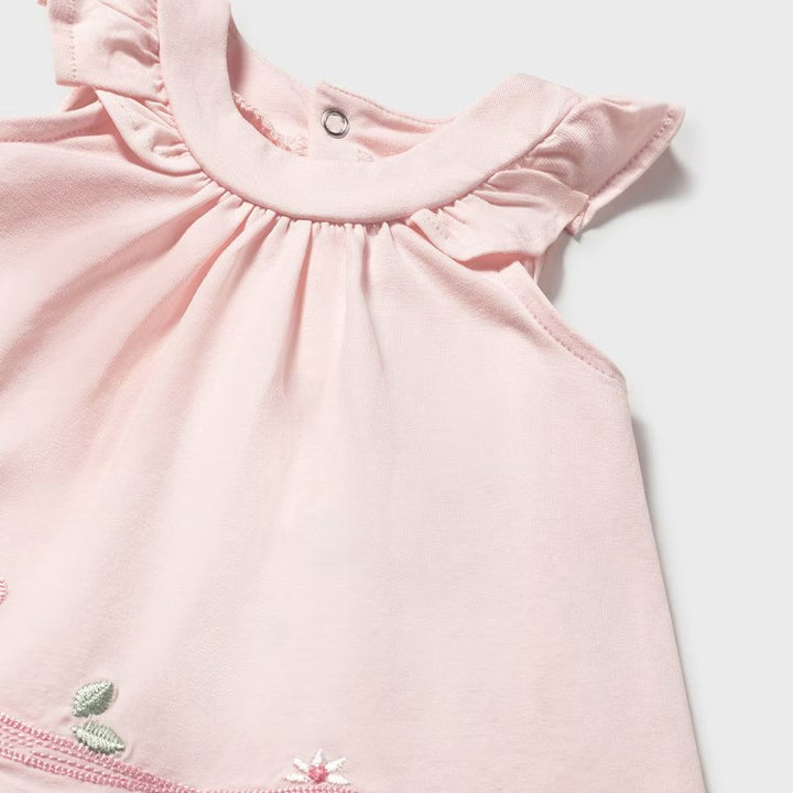 MAYORAL baby girl dress pink bow 1 month - 18 months