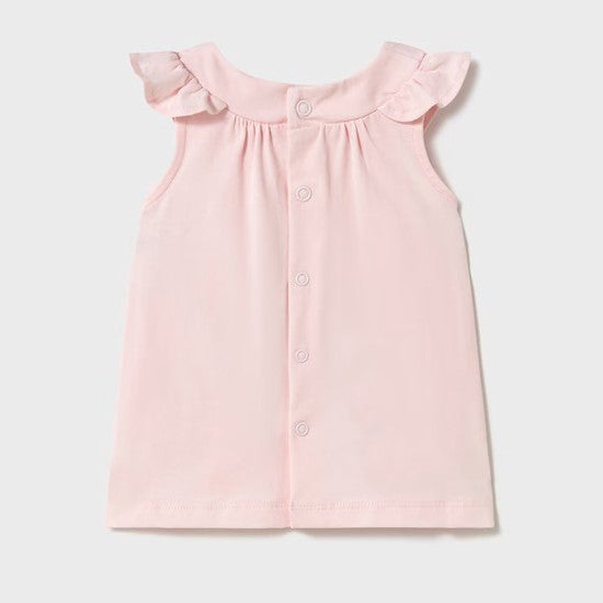 MAYORAL baby girl dress pink bow 1 month - 18 months