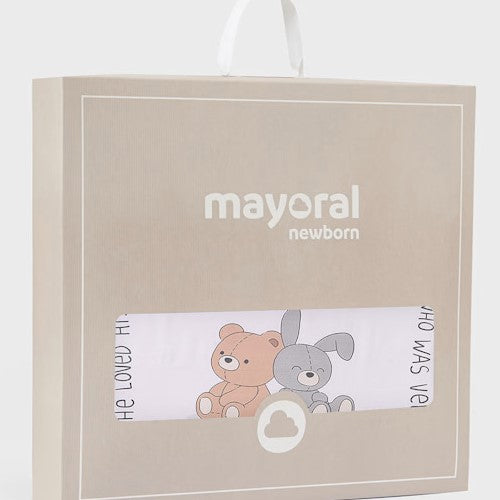 Coperta MAYORAL neonato con orsetto