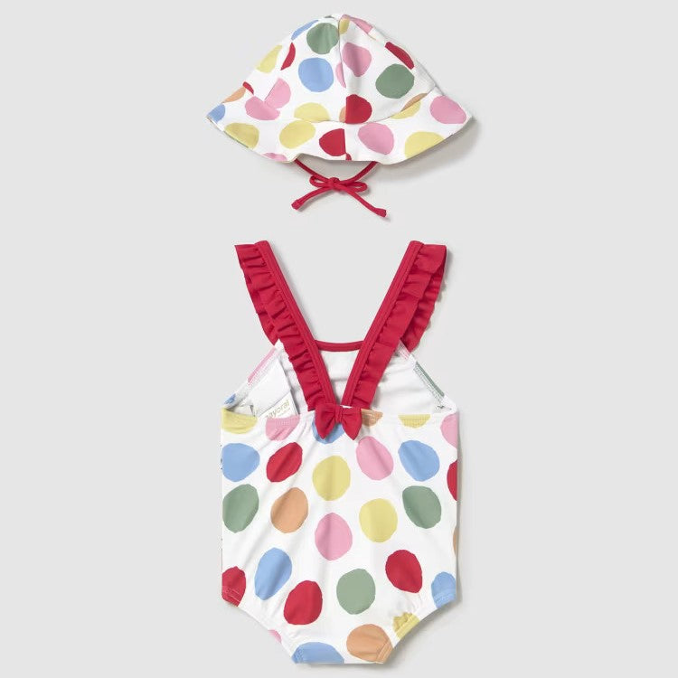 Costume e Cappello MAYORAL da neonata modello intero a fantasia con orsetta