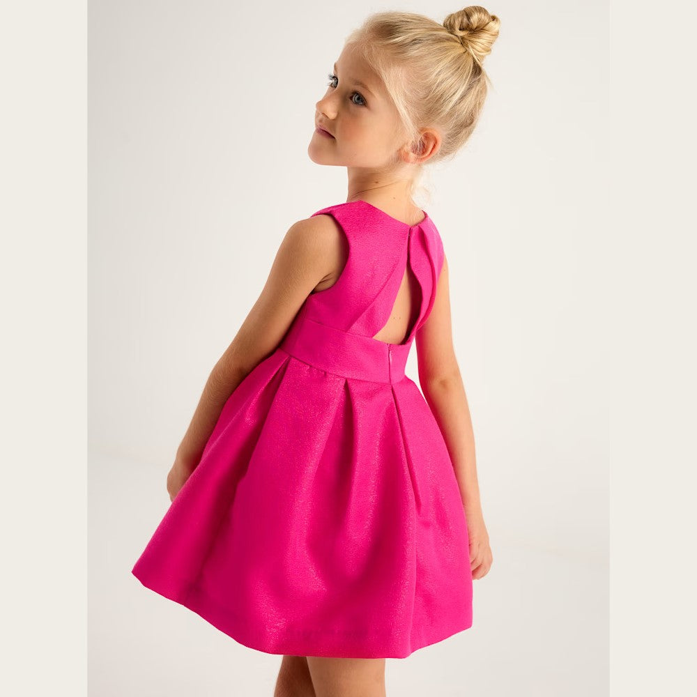 MAYORAL fuchsia dress with back neckline 2 years - 10 years