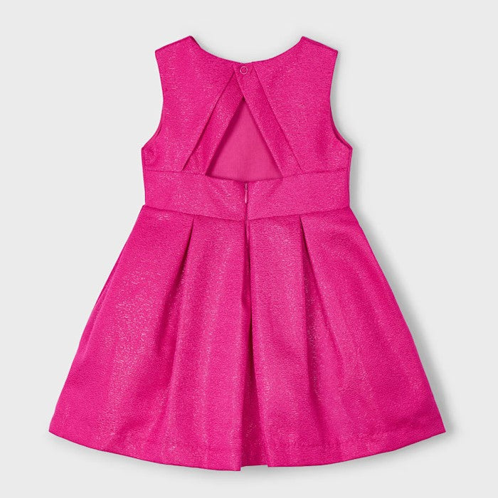 MAYORAL fuchsia dress with back neckline 2 years - 10 years