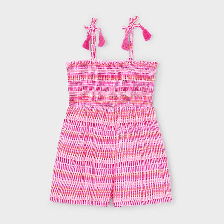 Macacão de prefeito Fuxia com fantasia 2 anos - 10 anos