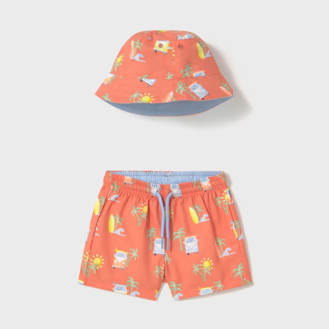 MAYORAL Costume and Hat for Children Orange 6 months - 4 years