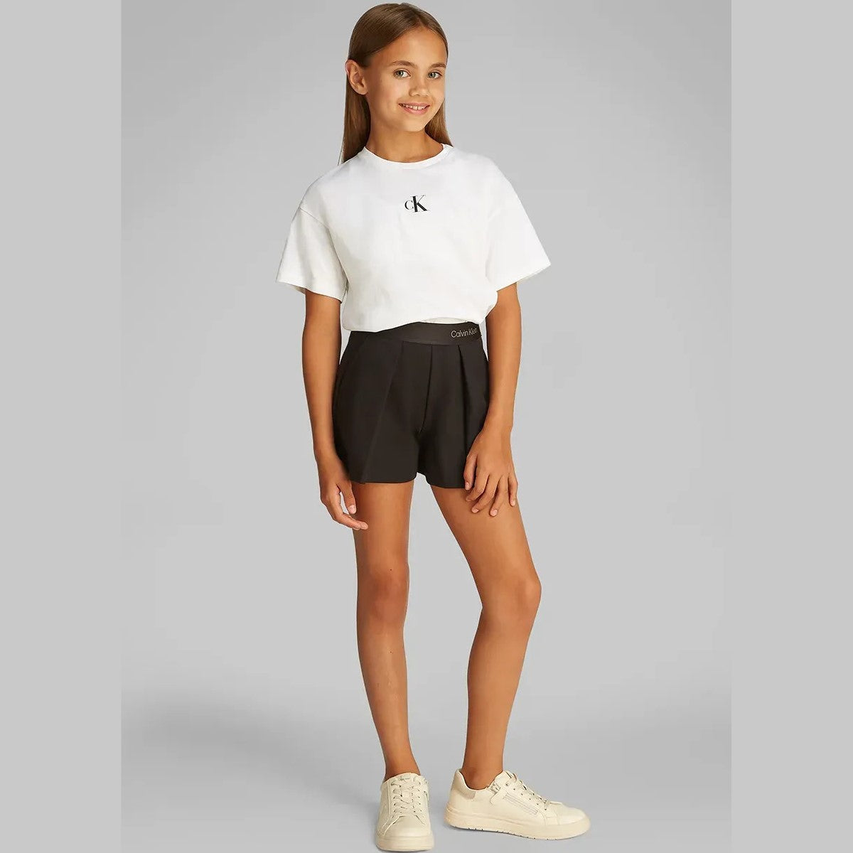 CALVIN KLEIN Girl Shorts Black 4 Years - 16 Years