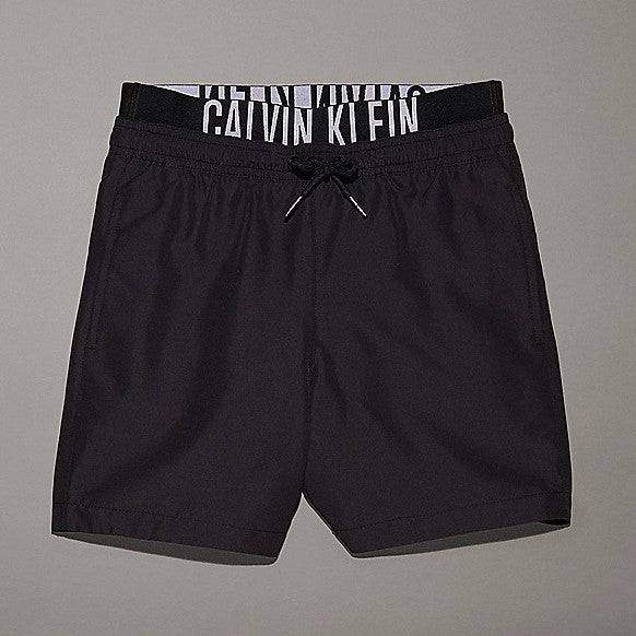 Costume CALVIN KLEIN nero elastico logato 8 anni - 16 anni