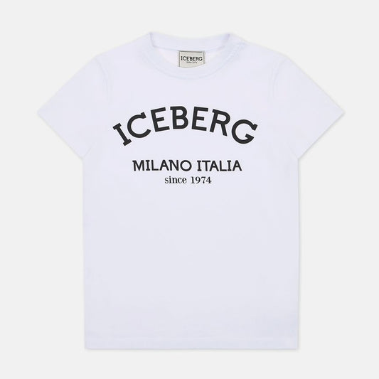 Iceberg Milan White T -SHIRD 4 años - 16 años