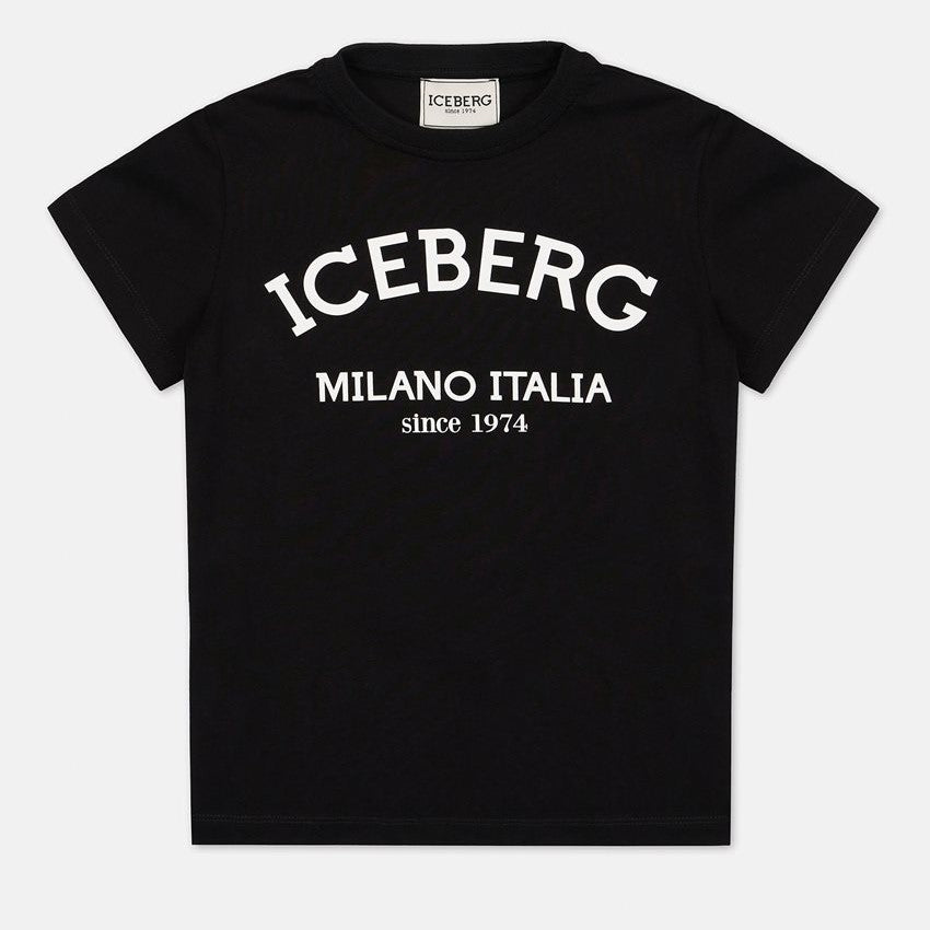 ICEBERG Milano black T-shirt 4 years - 16 years 
